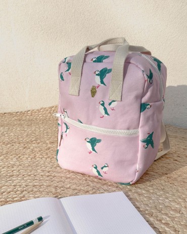 baby pink backpack