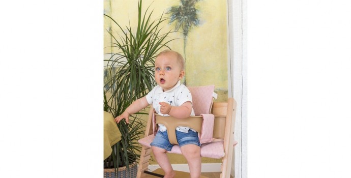 The perfect match : Milinane and Tripp Trapp high chair !